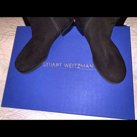NEW STUART WEITZMAN Hilo Suede OverThe Knee Boot 9 - Picture 5 of 16